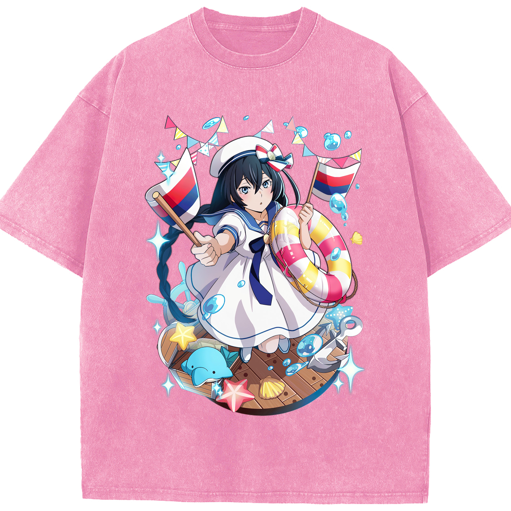 （画像用） 文豪ストレイドッグス Bungo Stray Dogs 綿100% ヴィンテージ風 半袖Tシャツ（フロントプリント）